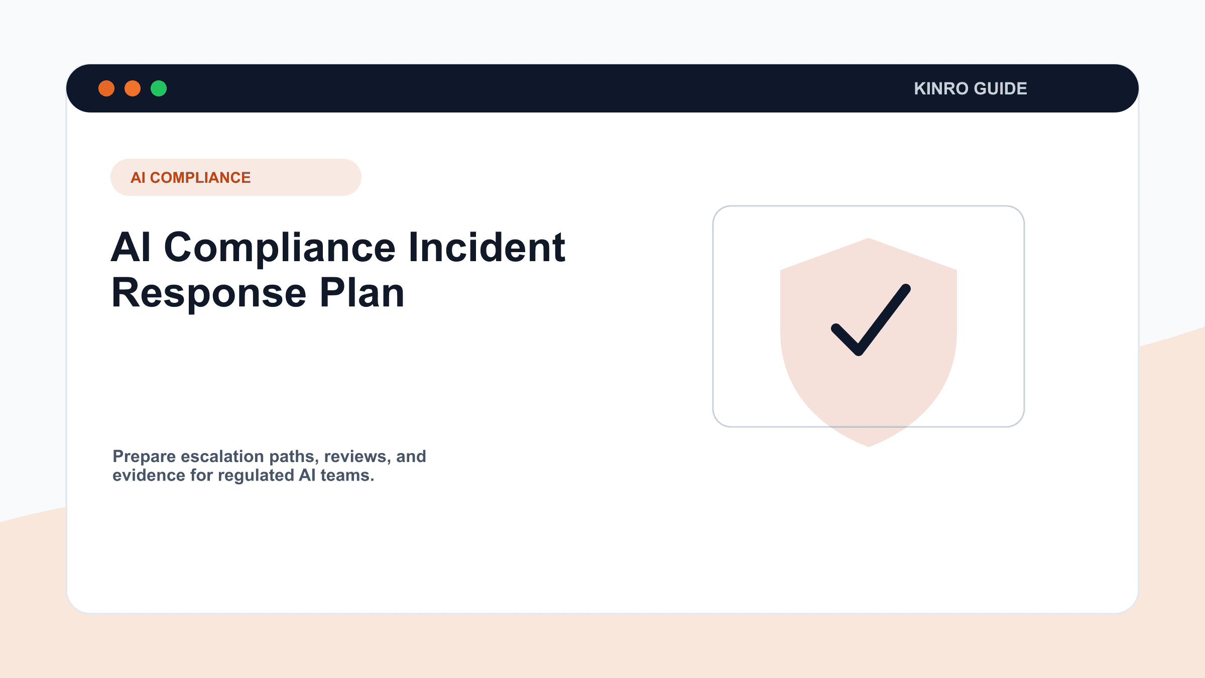 AI Compliance Incident Response Plan