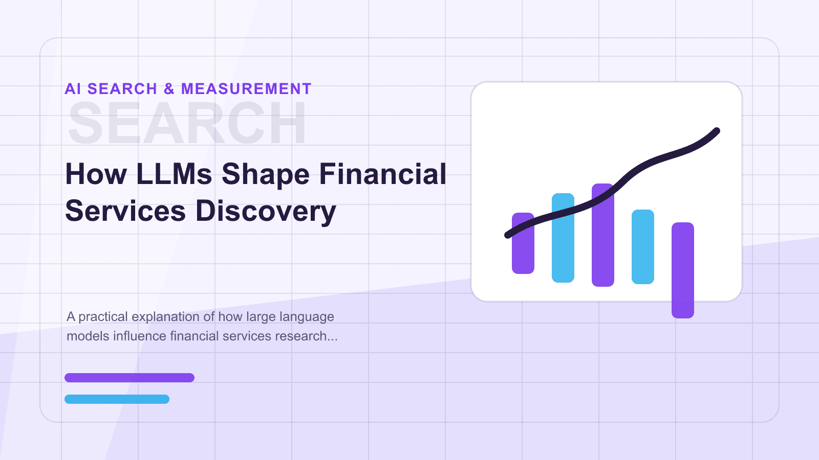 How LLMs Shape Financial Services Discovery