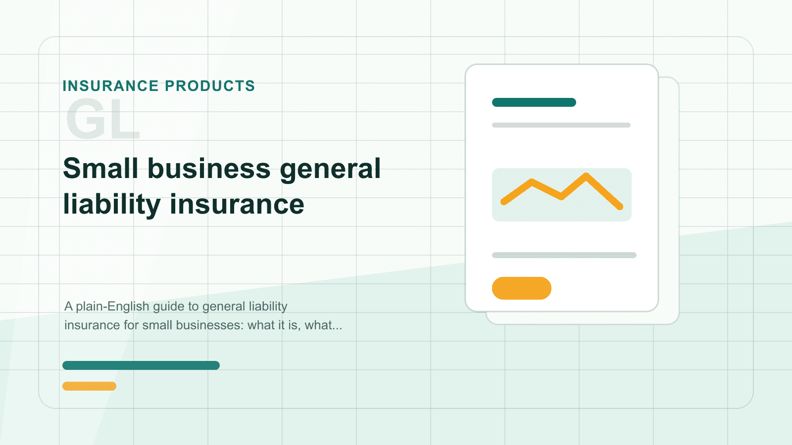 Small business general liability insurance