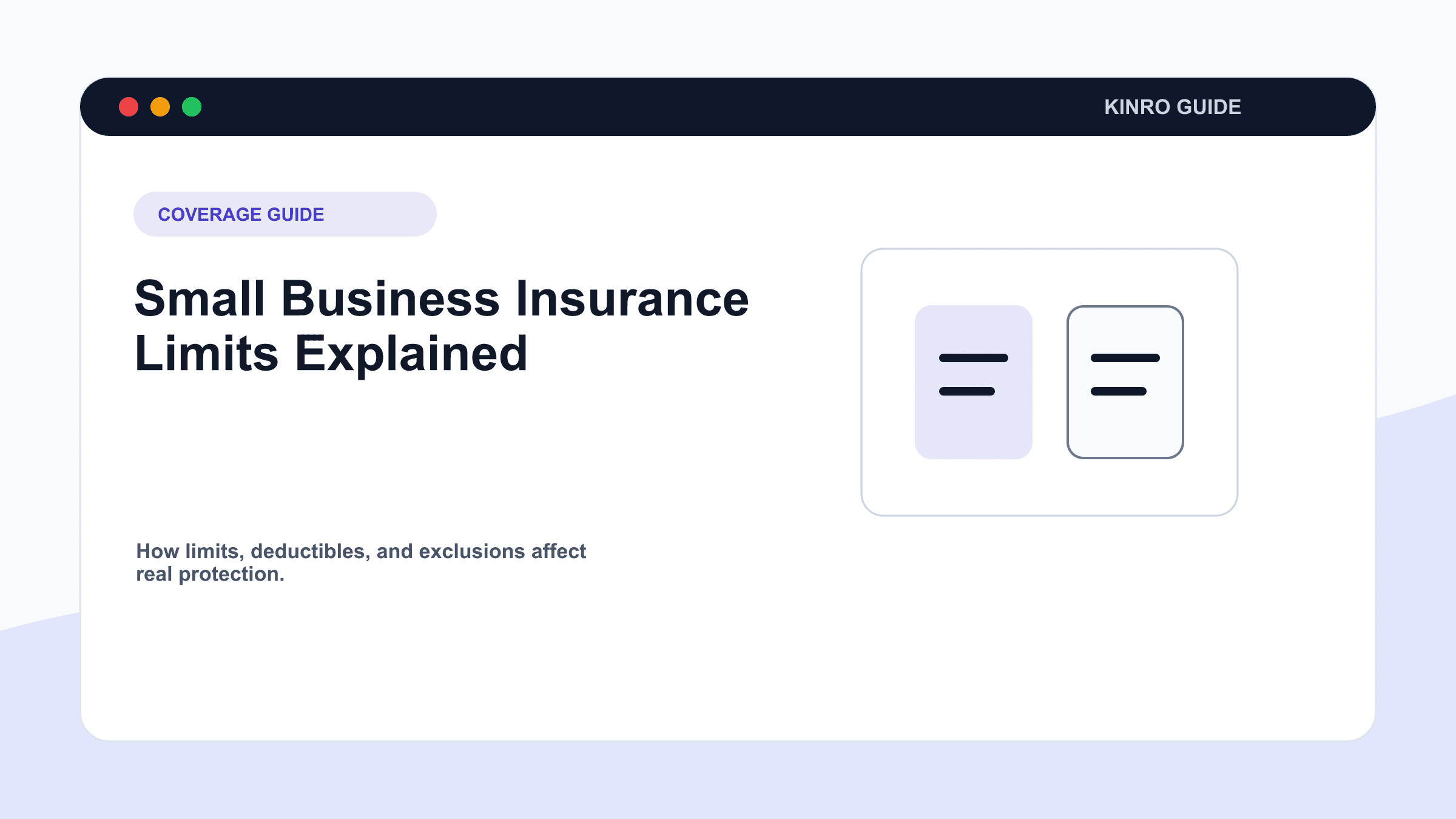 Small Business Insurance Limits Explained: Your Guide