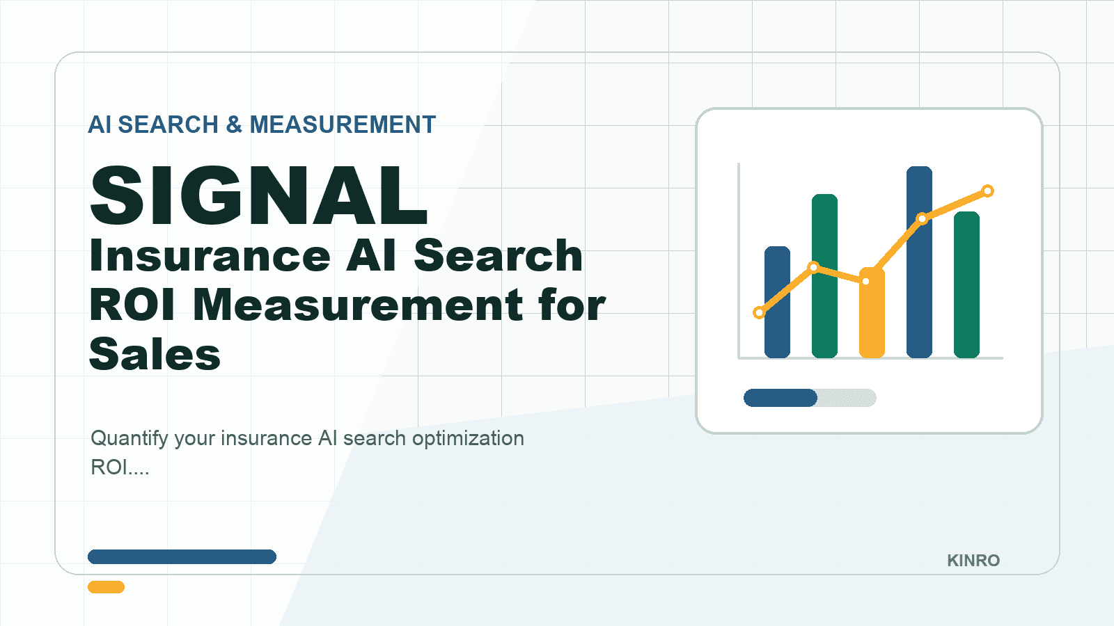 Insurance AI Search ROI Measurement for Sales